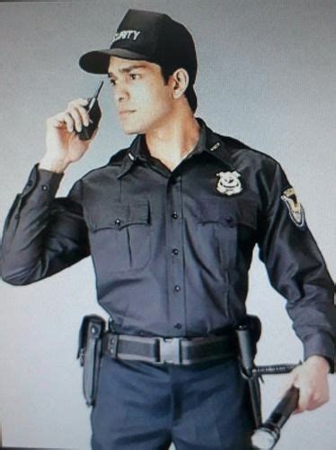 As Per Industry Customized Security Guard Uniforms at Best Price in New ...