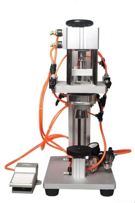 Automatic Perfume Bottle Crimping Machine Pneumatic Capacity