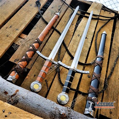 23 King Arthur Excalibur Crusader Medieval Sword Scabbard Historical