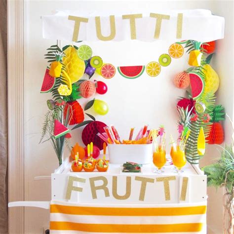 Pingl Sur Tutti Frutti Birthday