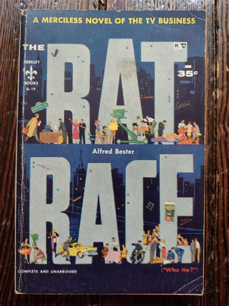 Rat Race By Alfred Bester First Edition Berkley Books 1956 Vintage