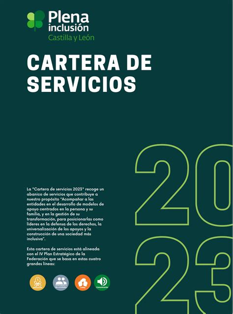 Plena Inclusi N Castilla Y Le N Cartera De Servicios