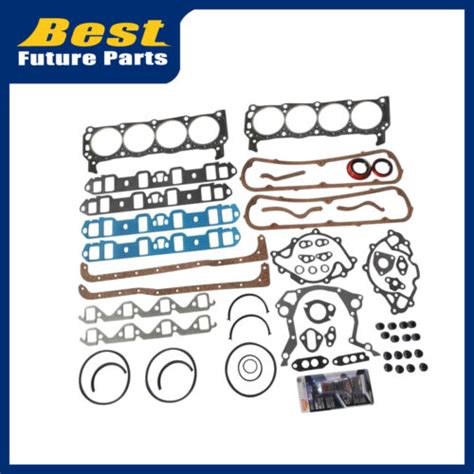 Full Engine Gasket Set For 1963 1982 Ford 260 289 302 V8 260 1125 Ebay