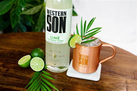 Lime Vodka Western Son Distillery