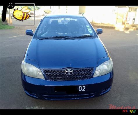 2002 Toyota Corolla Nze 121 For Sale Vacoas Phoenix Mauritius