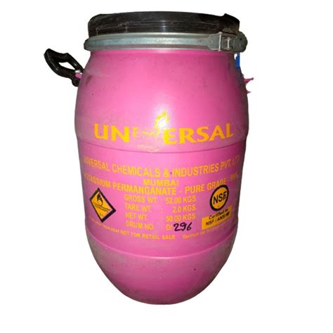 50kg Universal Potassium Permanganate Powder At Rs 325kg In New Delhi