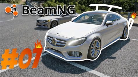 Testujem Mod Auto Beamng Drive Mercedes Benz C Class C Youtube