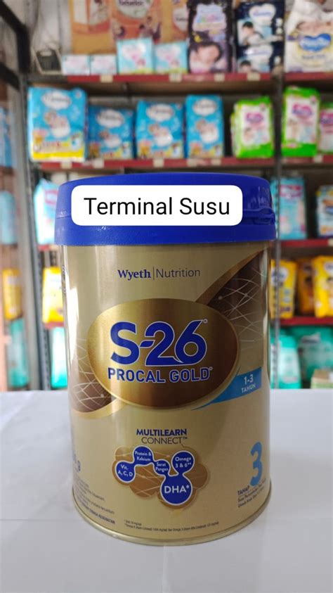 Jual Susu S26 Procal Gold Tahap 3 Usia 1 3 Tahun Vanila 900 Gram