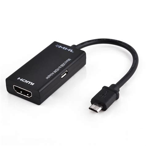 Micro Usb To Hdmi 1080p Mhl Cable Adapter For Samsung Phone Tablet Pc Hdtv Tanga