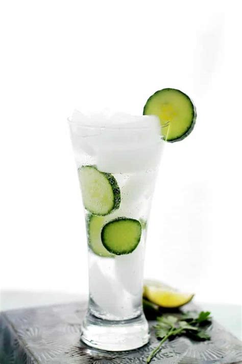 Refreshing Cucumber Mojito Diethood