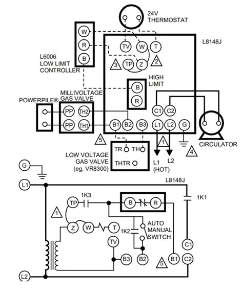 Honeywell L8148a Aquastat Relays Instruction Manual