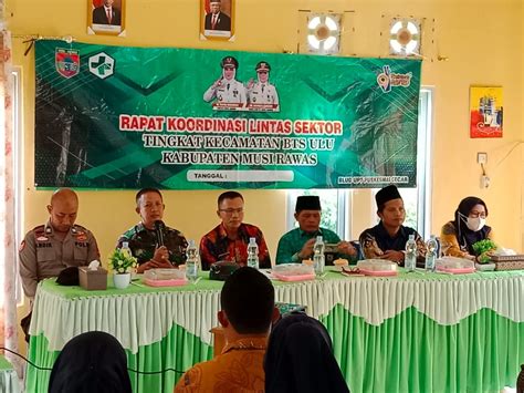 Rapat Koordinasi Lintas Sektor Percepatan Dan Penurunan Stunting