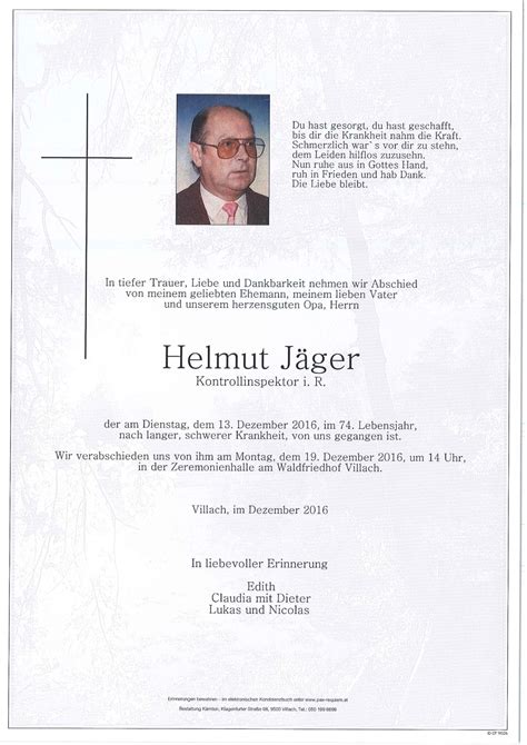 Parte F R Helmut J Ger Pax Requiem