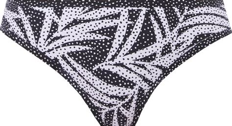 Freya Gemini Palm Bikini Brief Monochrome Vrouwen Maat L