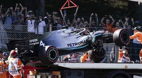 Lewis Hamilton crash causes red-flag stoppage at Spa practice, Sports ...