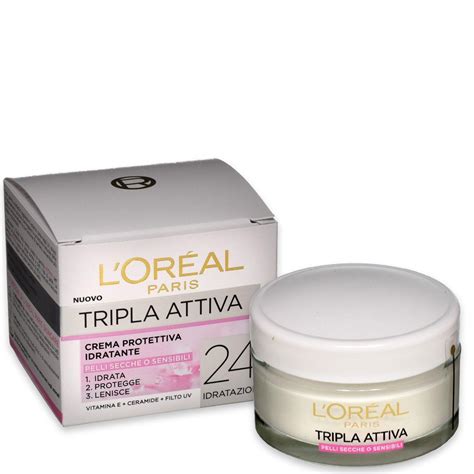 L Or Al Paris Tripla Attiva Crema Viso Idratante Pelli Secche O