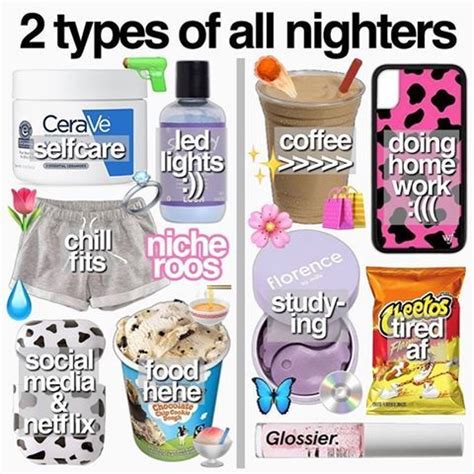 Pin By Sianna On Niches Aesthetic Memes Sleepover Essentials Mood