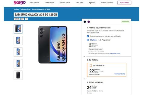 Análisis Del Samsung Galaxy A34 5g Ficha Técnica Y Precio