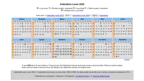 Calend Rio Lunar Veja Sites Para Conferir Datas E Fases Da Lua