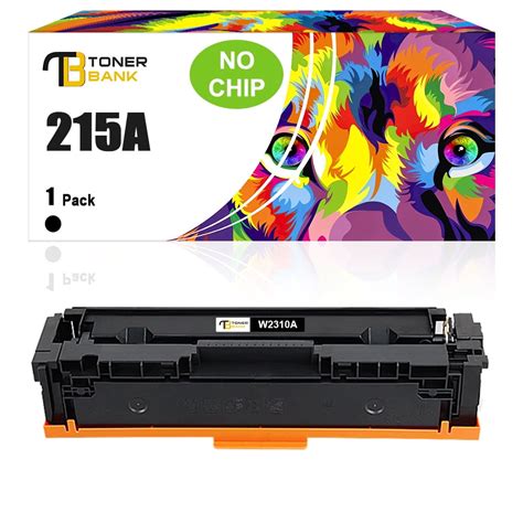 Toner Bank 1 Pack Compatible No Chip Toner Cartridge For Hp W2310a 215a