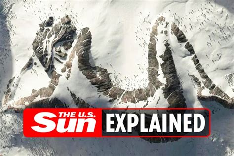 Is the ‘Sleeping Lady’ photo in a mountain in Alaska real or fake? | The US Sun