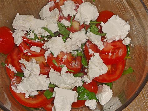 Tomaten Carpaccio mit gebackenem Ziegenkäse von schnurzelchen aus