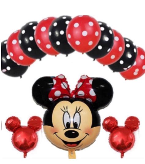 13pc Minnie Mouse Balloons - Etsy