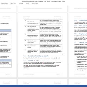 System Administration Guide Templates Sdlc Software Development