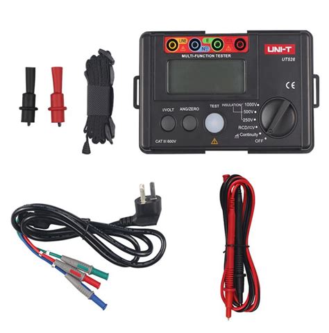 Bat Tech Mega Multi Tester Electrical Insulation Rcd Continuity Earth Volts