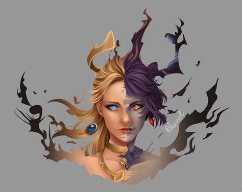 Inner Demon Hel Fan Art Smite Game Demon Art Art