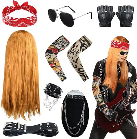 Wellchy Er Er Jahre Rocker Kost M F R Herren Pcs Punk Gothic