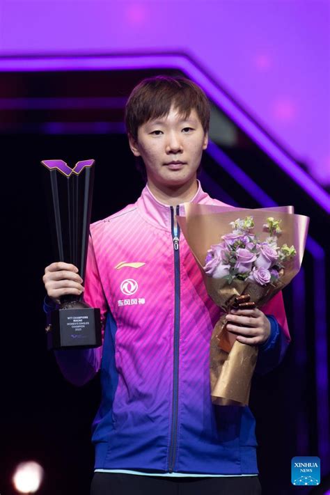 Wang Chuqin Wang Manyu crowned again at WTT Champions Macao 我苏网