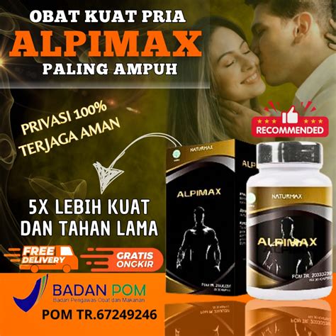 Jual Alpimax Obat Kuat Herbal Stamina Pria Terbaik Tahan Lama Paling