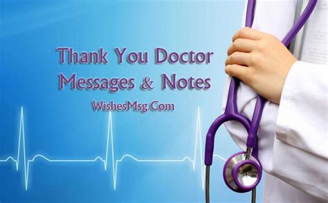 75 Thank You Messages For Doctor Appreciation Quotes