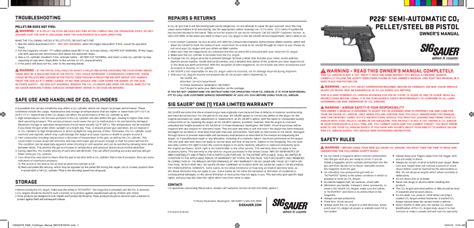 P Air Pistol Owner S Manual Docslib