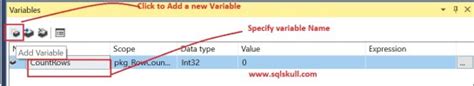 Row Count Transformation In Ssis Sql Skull