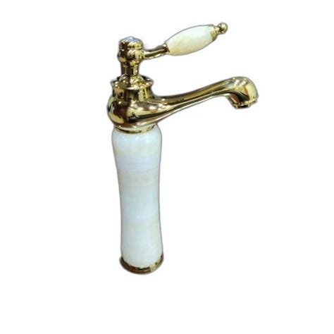 Sink Mounted White Water Tap For Bathroom Fitting Size 12 Inch At Rs