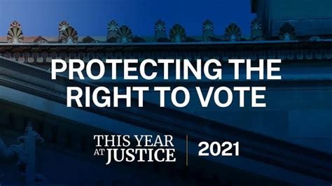 Protecting The Right To Vote Videos The Justice Department Gan