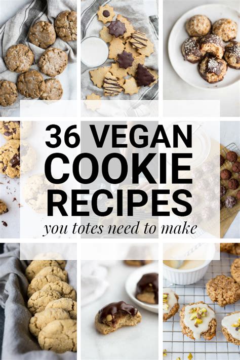 36 Vegan Cookie Recipes You Totes Need to Make - Fooduzzi