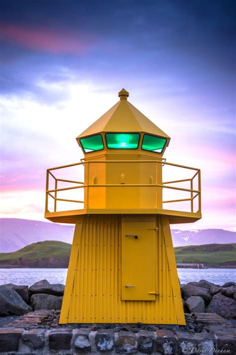 Harbor Lighthouse, Reykjavik, Iceland- by David Dunham | Lighthouse, Beautiful lighthouse ...