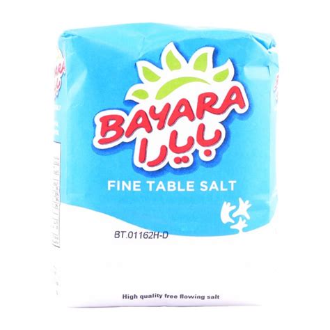 Bayara Fine Table Salt 1kg