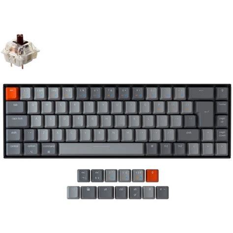 Keychron K RGB Bluetooth Angol Hot Swap Gateron Brown Bille