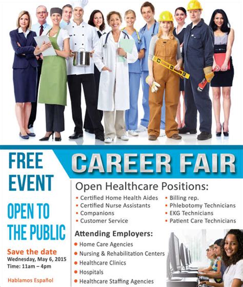 Job Fair Flyer Template Free Great Template Inspiration