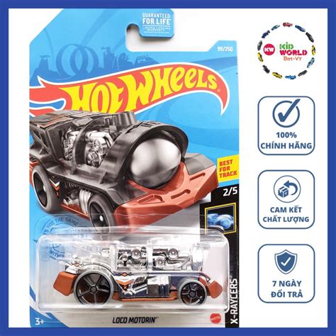 Xe mô hình Hot Wheels basic Loco Motorin GTB Shopee Việt Nam
