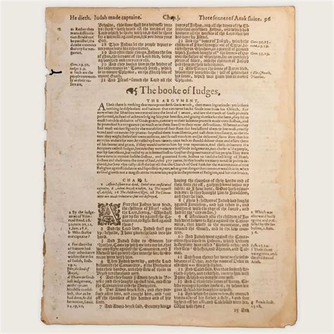 The Geneva Bible Of The Pilgrims Puritans Thebiblemuseum