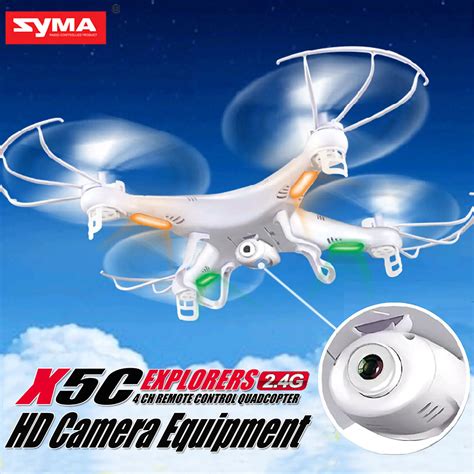 SYMA X5C X5C 1 RC Drone FPV Quadcopter Drone With 2MP Camera 2 4G 4CH 6