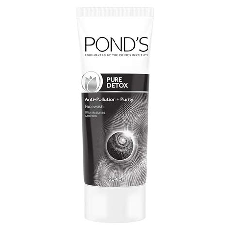 POND S Pure Detox Face Wash 200 G Daily Exfoliating Brightening