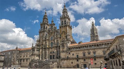 Catedral De Santiago De Compostela España Foto De Archivo Imagen De