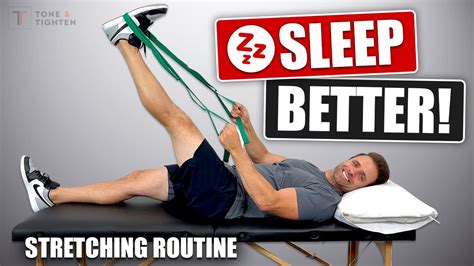 Sleep Better Tonight Nighttime Stretching Routine For Relaxation Youtube