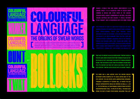 Colourful Language on Behance